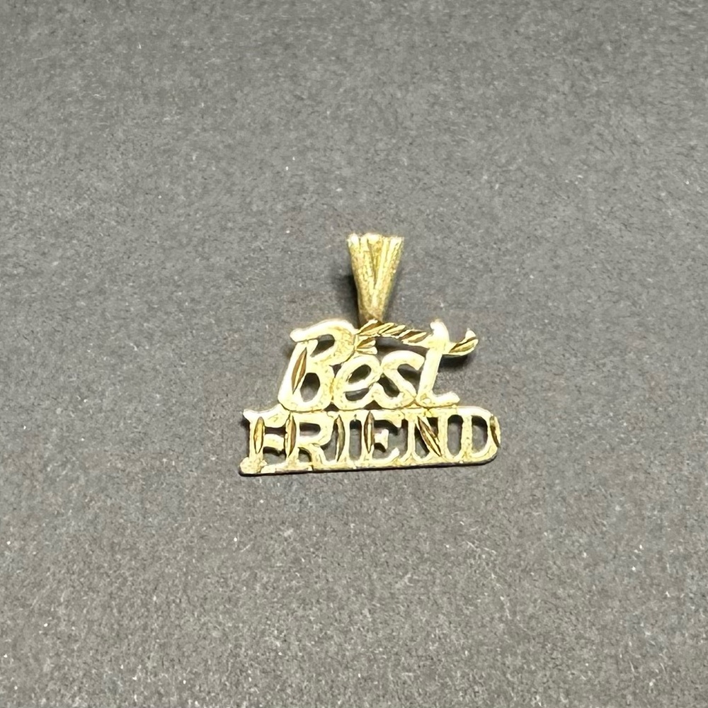 14KT Gold 'Best Friend' Pendant
